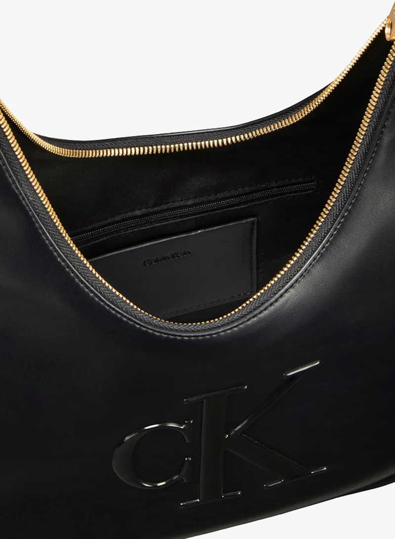 Calvin Klein  Contrast Monogram Hobo Bag for Women | Best Price UAE