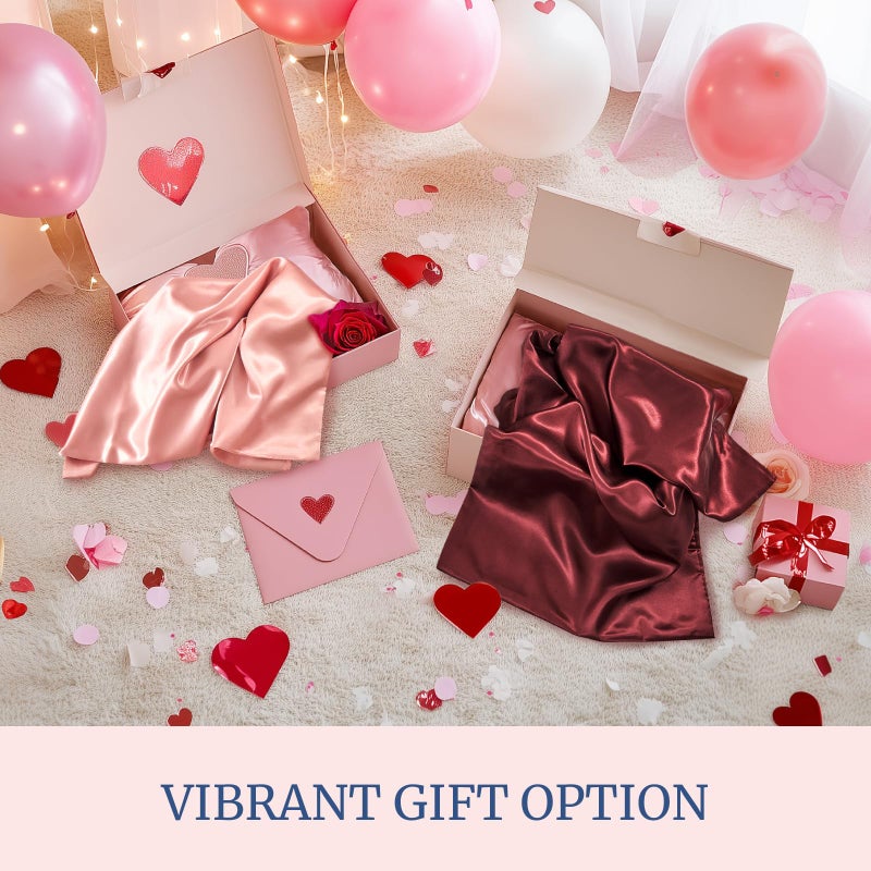 BEDELITE Satin Pillowcase for Hair and Skin, Super Soft and Cooling Similar to Silk Pillow Cases 2 Pack with Envelope Closure, Gift for Women Men(20"x30" Queen Size, Burgundy) - Image 4