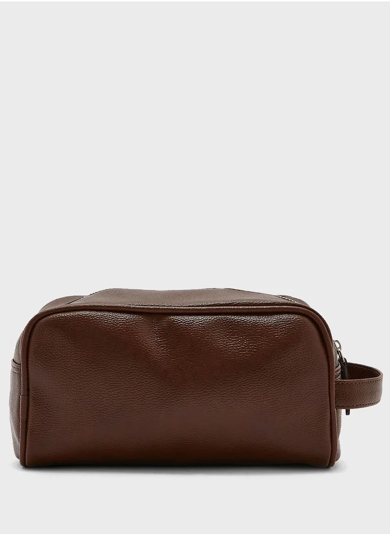 Seventy Five Front Zip Washbag