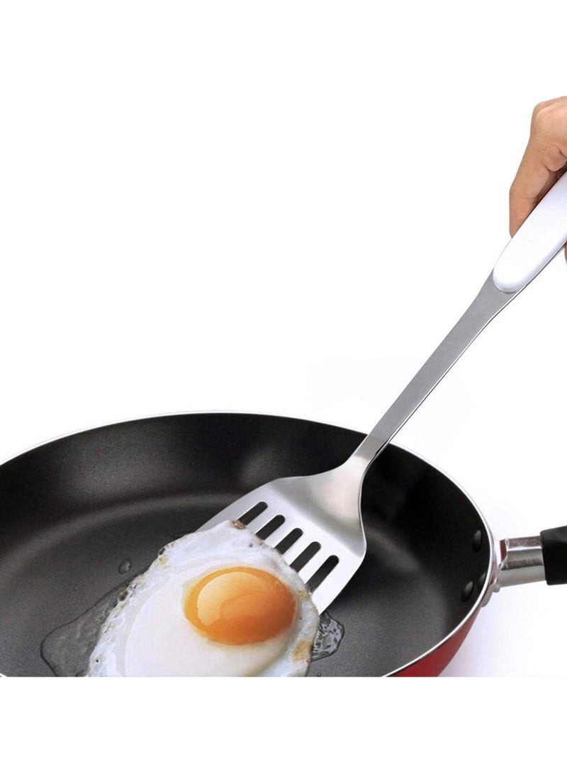 7 Pcs Kitchen Utensils MultiFunctional Stainless Steel Kitchenware with Holder Stand Gift for Cooking - Image 4