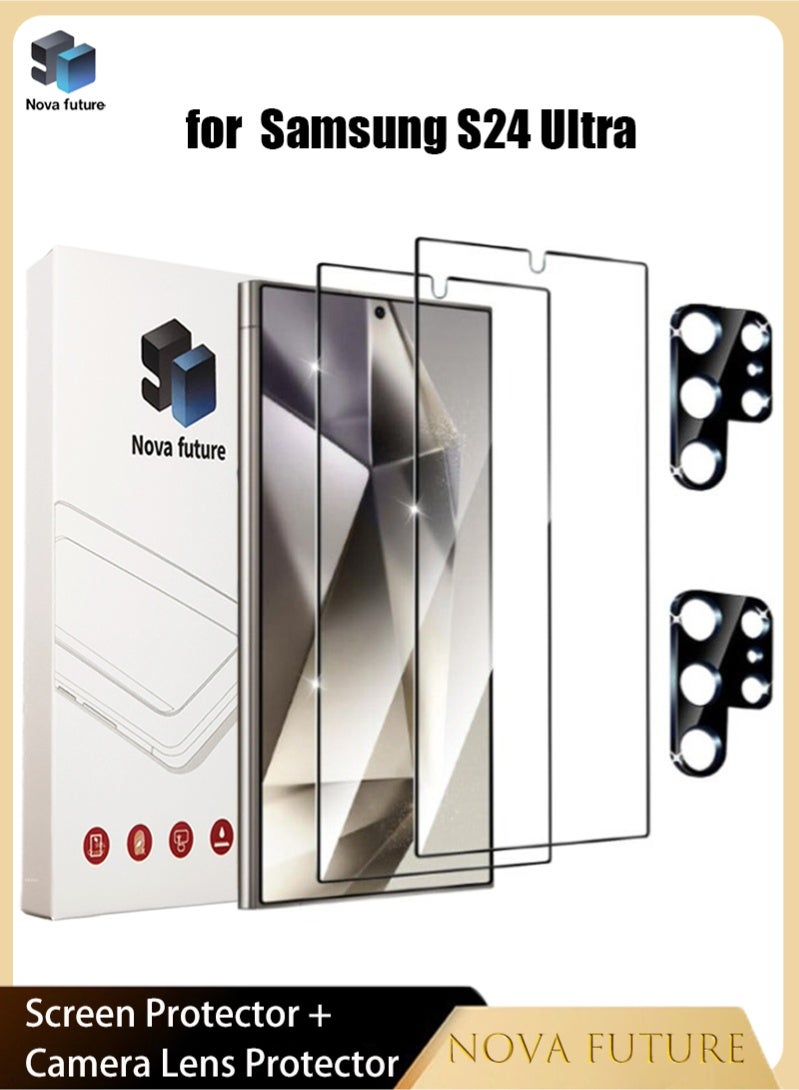 novafuture Novafuture Galaxy S24 Ultra Screen Protector hdglass ZF1E8D4EEAA0703200580Z