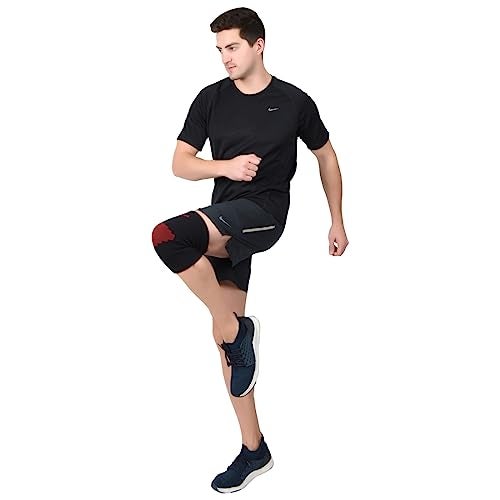 AccuSure ?Bamboo Knee Brace Compression Sleeve- Best Support For Arthritis,Acl,Gym,Running,Basketball,Meniscus Tear,Sports,Joint Pain Relief,Injury Recovery For Men,Women| Single - Image 5