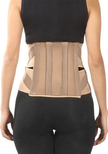 TURION Contoured Lumbar Sacral Belt; Medium; Beige - Image 4