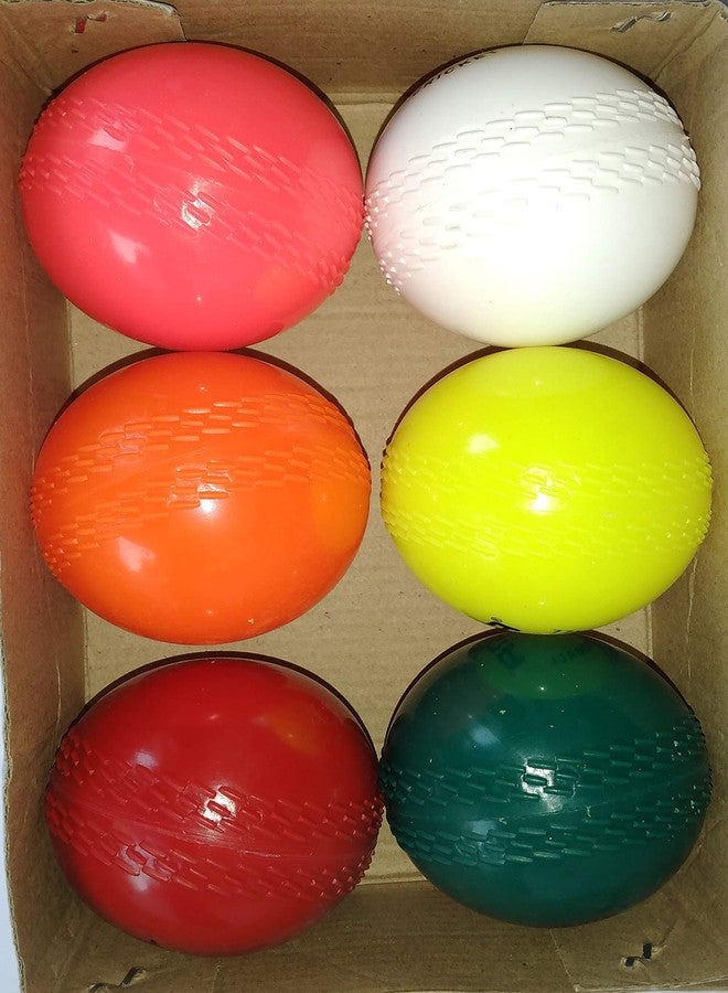 Tima Sports Cricket Wind Balls Pack of 6 - Image 4