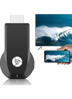 HDTV Wireless Display Adapter WiFi 1080P Mobile Screen Mirroring Receiver Dongle to TV/Projector Receiver Support Android Mac iOS Windows