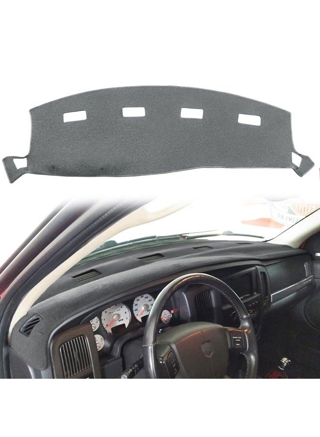 Yiz Dashboard Cover Dash Cover Mat Custom Fit for Dodge Ram 1500 2002-2005,2500/3500 2003-2005 (Ram 02-05, Gray) Y22 - Image 1