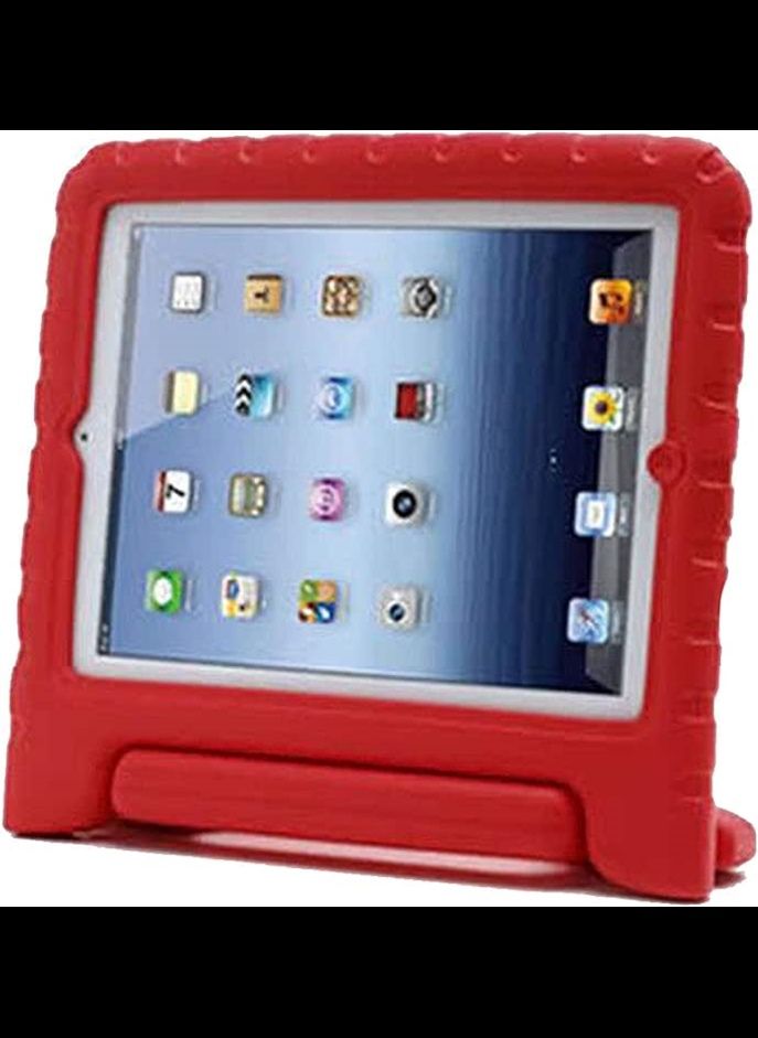 Kids Friendly Safe Shock Proof EVA Foam Cover Handle Stand Case For Apple iPad Air, Red
