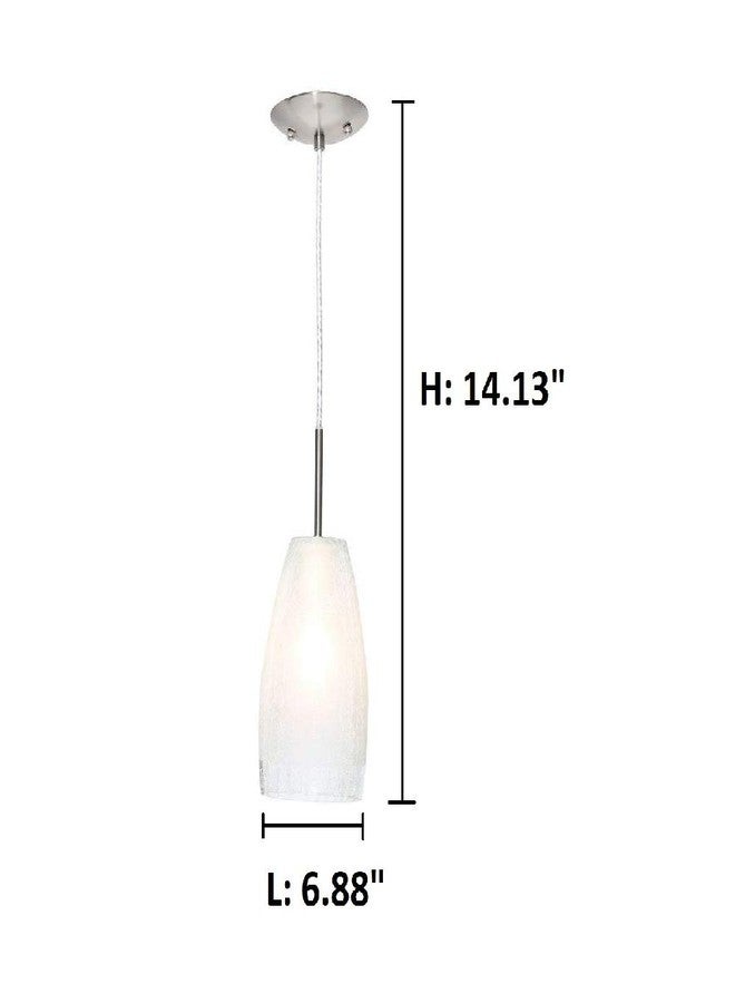 EGLO 20599A Crash Ceiling Pendant, 14-Inch, Matte Nickel - Image 5