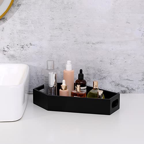 N.C Coffin Tray/Shelf Wooden Serving Tray Coffin Shape Serving Tray,Spooky Gothic Home Decor-Halloween Creepy Goth Home Decor - Image 3