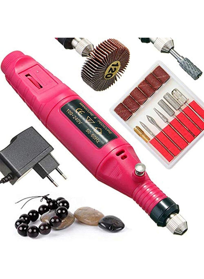 DIY Crafts DIY DIYC11036 Crafts AC 100240V Drilling Polishing Machine Wood Glyphs Playing Electric Tools and Mini Grinding Pen Pack of 2 Pcs Drilling Polishing Machine  - Image 2