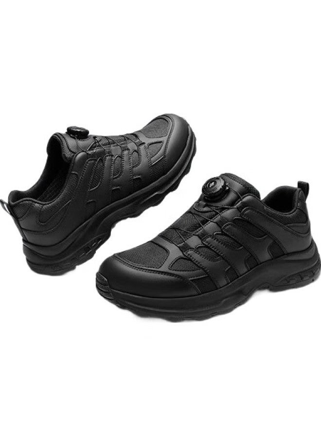 Strongman Outdoor Waterproof Sports Casual Men'S Shoes 3515 Lace-Free Running Training Shoes Jda382A Black Size 44 - Image 2