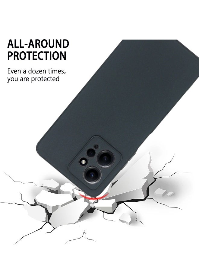 SNBFA Soft Silicone Case for Xiaomi Redmi Note 12 4G, Comfortable Touch TPU Protective Cover Smooth Camera Protection Anti-drop Anti-scratch Back cover Mobile Phone accessories Protector  - Image 5