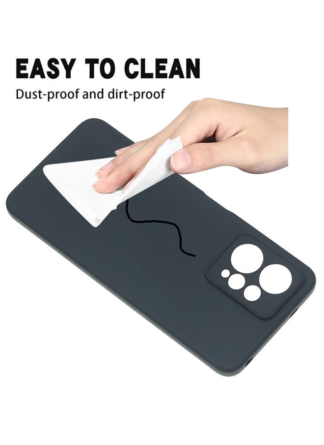 SNBFA Soft Silicone Case for Xiaomi Redmi Note 12 4G, Comfortable Touch TPU Protective Cover Smooth Camera Protection Anti-drop Anti-scratch Back cover Mobile Phone accessories Protector  - Image 2