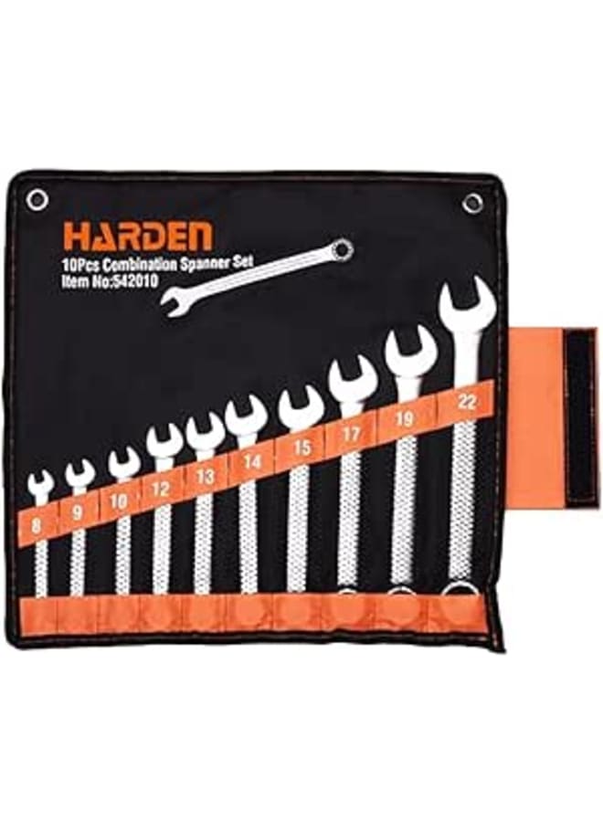 هاردن طقم مفتاح بلدي مششر 10 ق من 8-22 م (جديد) 10X40X6 سم
