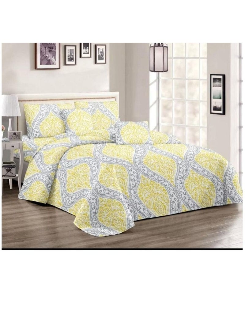 Single Size Printed Bedspread Blanket Set