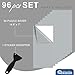 QIKSION Puzzle Saver Sheets 96 Sheets Peel Stick Preserve 16 1000 Puzzle - Image 4