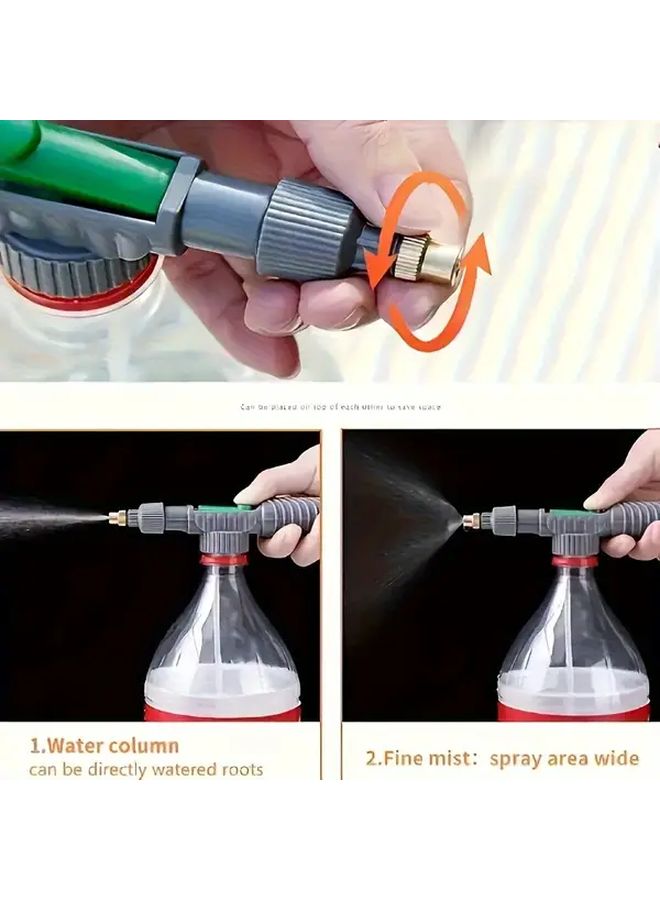 نمط 1: رشاش يدوي عالي الضغط مع فوهة قابلة للتعديل للحديقة - Image 5