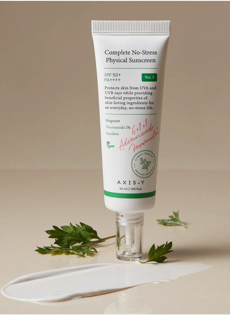 AXIS-Y - Complete No-Stress Physical Sunscreen V.3 50ML - Image 1