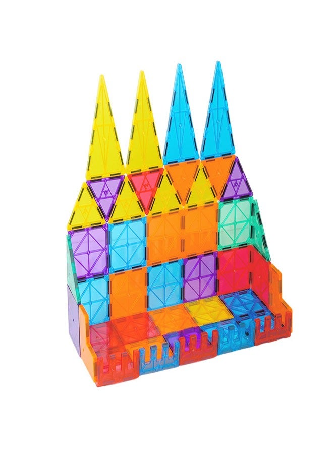 78 -Piece 3D Magnetic Tile Building Set  - Image 4