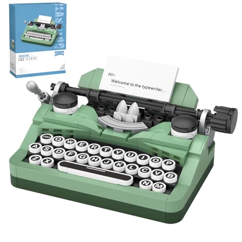 MEIEST Retro Typewriter Building Blocks SetCreative Collectible Vintage Building Bricks ToyCute Home Decoration - Image 1