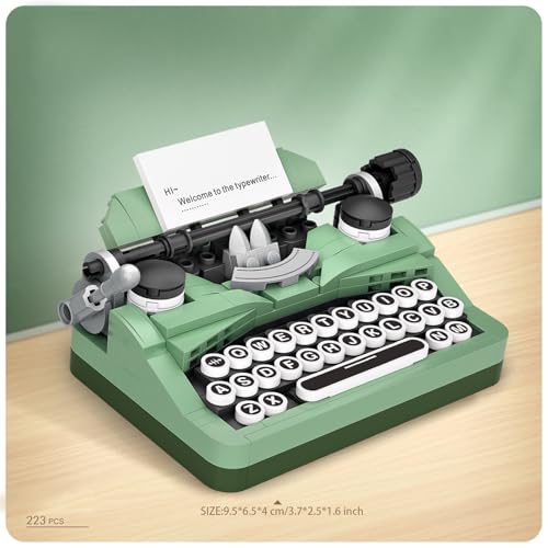 MEIEST Retro Typewriter Building Blocks SetCreative Collectible Vintage Building Bricks ToyCute Home Decoration - Image 5