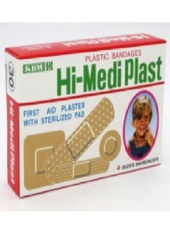 Plaster wound dressing, pieces of different sizes, Japanese 30