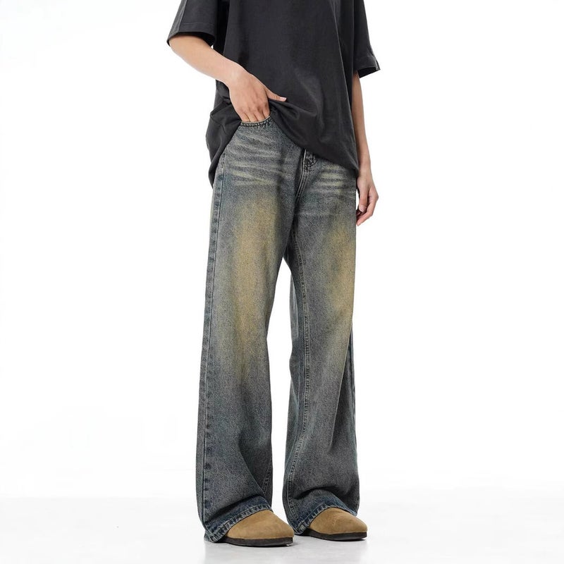 Unisex Casual Daily Denim Jeans - Image 3