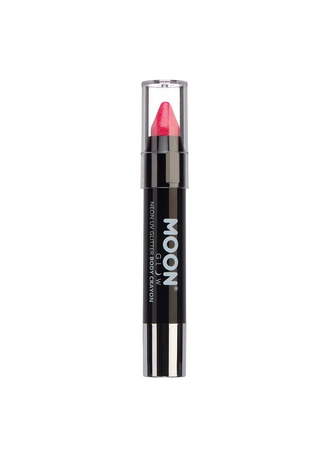 Moon Glow Neon Uv Glitter Body Crayons Pink 3.5G Single - Image 2