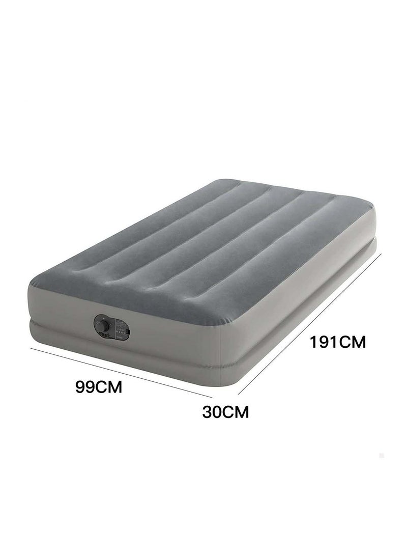 INTEX - Air Mattress,with USB Built-in Electric Pump,Single 99*191*30CM - Image 1