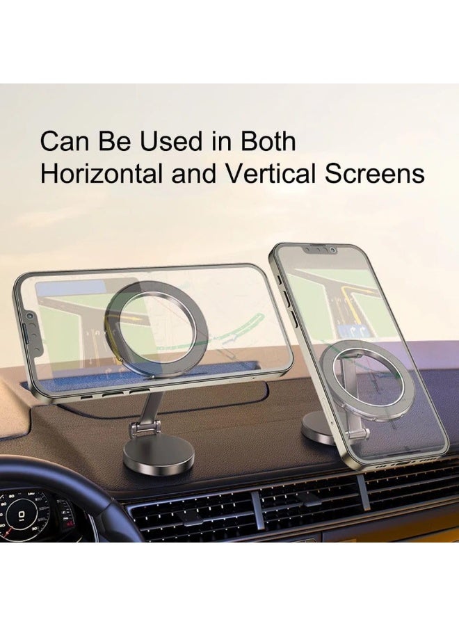 SAFENHAND Magnetic Phone Holder for Car, 1080° Angle Rotation, Hands Free Dashboard Mobile Holder for Car - Image 5