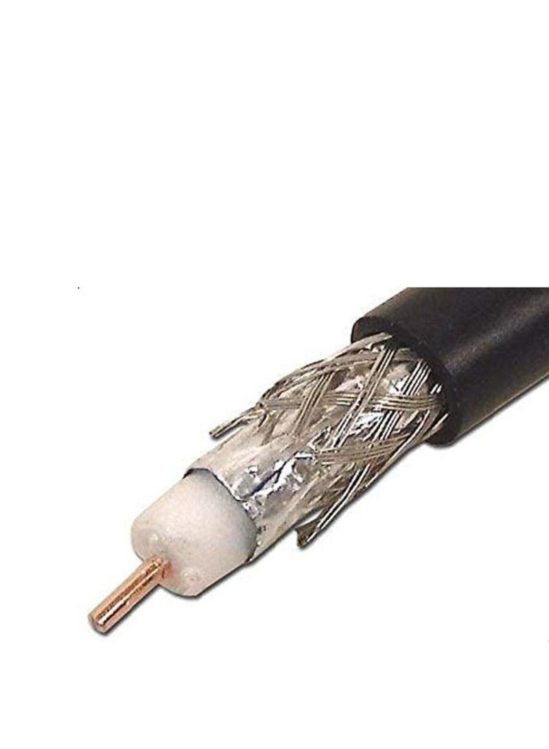 Black satellite cable 40 meters - Image 2