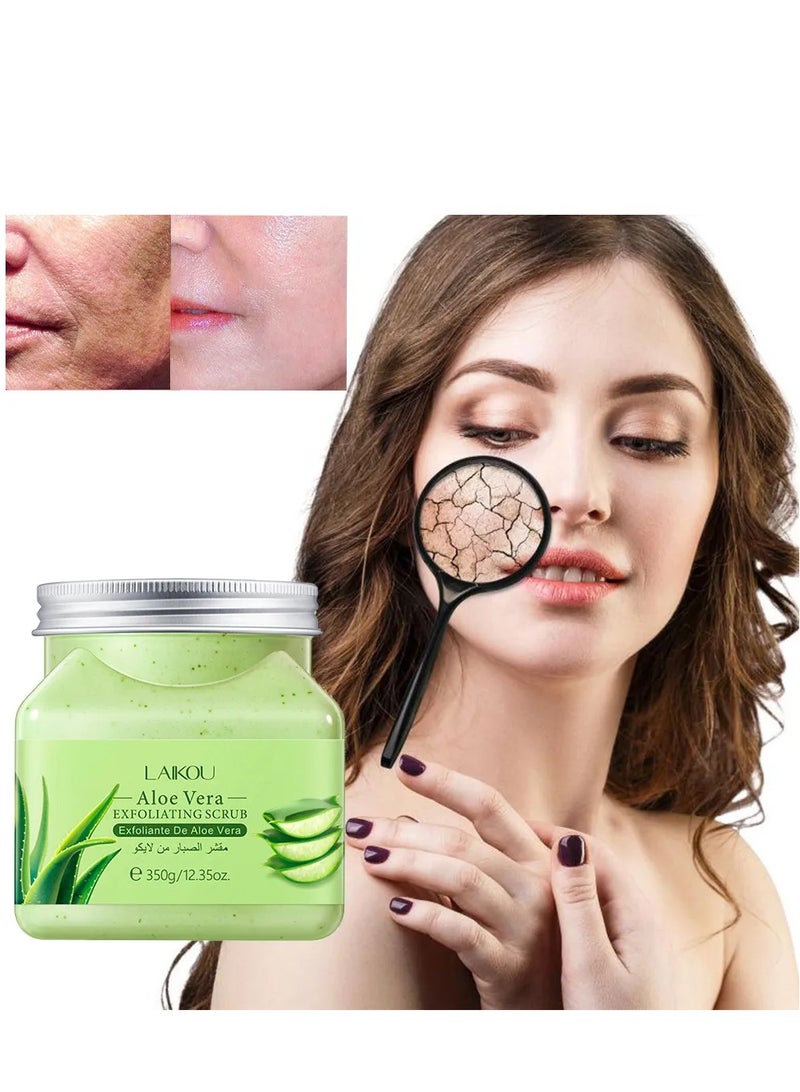 Laikou LAIKOU -Aloe Vera EXFOLIATING SCRUB Exfoliante De Aloe Vera  - Image 1