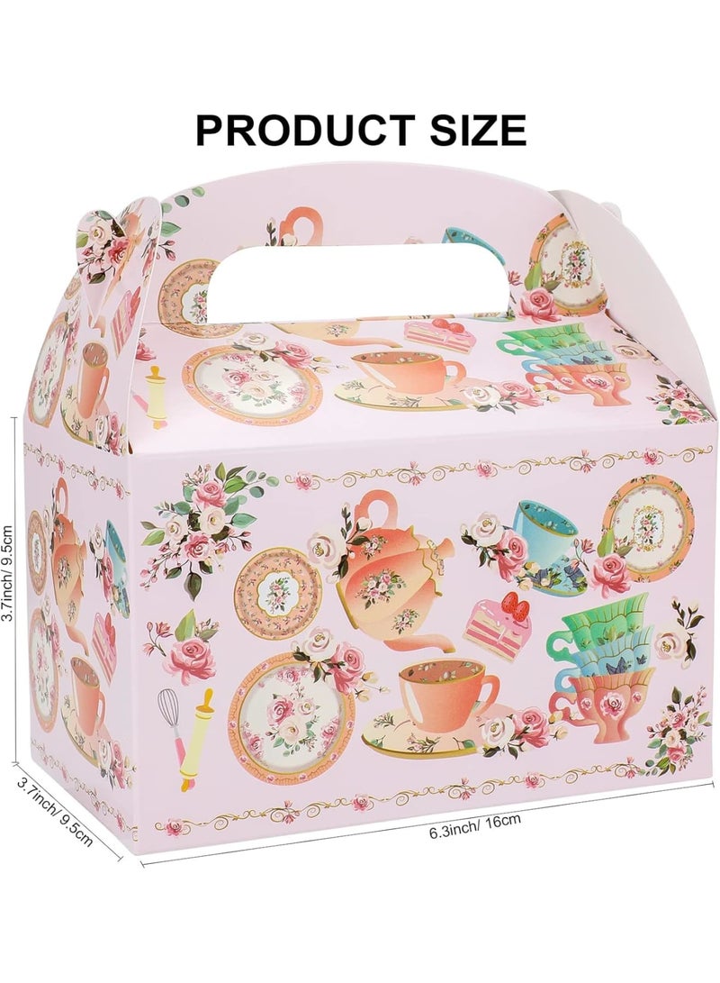 SYOSI Party Food Boxes, Cardboard Lunch Boxes, 12pcs Empty Treat Boxes for Sweets Cookies Candy Cake, Ideal for Kids Birthday Baby Shower Picnic Wedding - Image 2