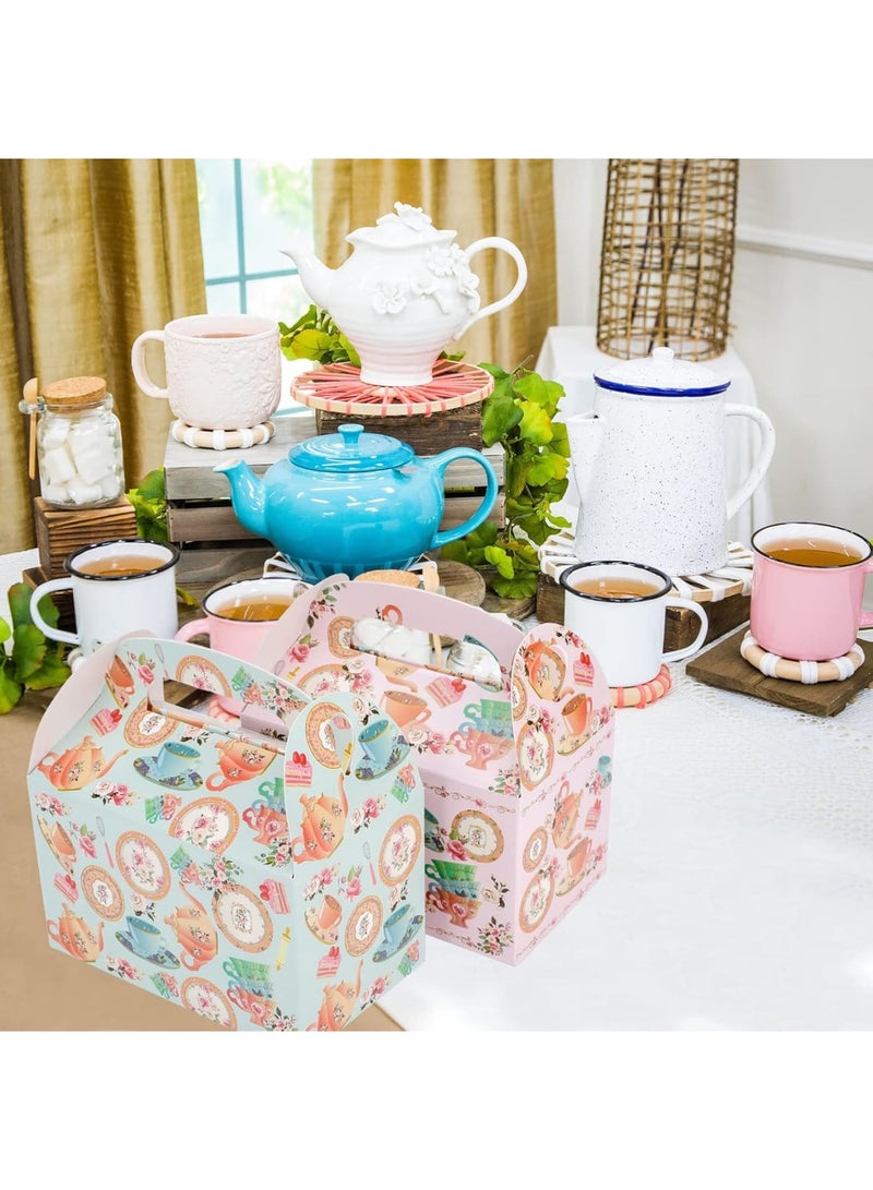 SYOSI Party Food Boxes, Cardboard Lunch Boxes, 12pcs Empty Treat Boxes for Sweets Cookies Candy Cake, Ideal for Kids Birthday Baby Shower Picnic Wedding - Image 5