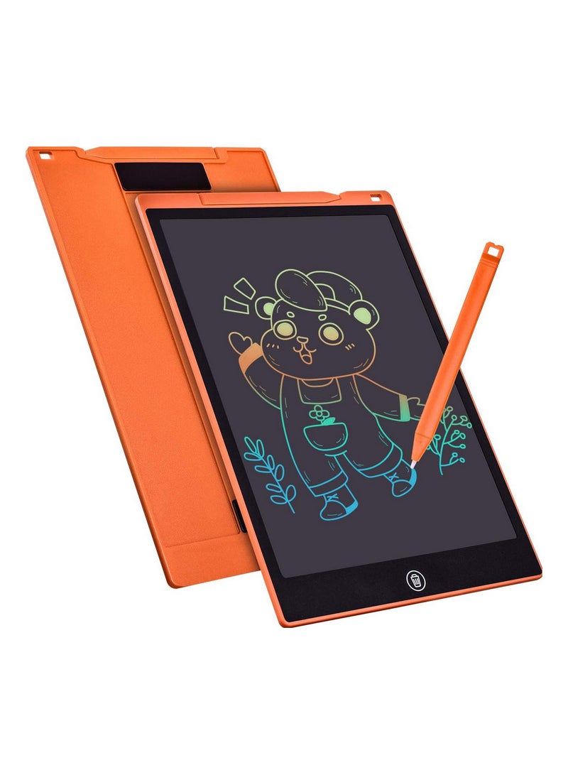12 Inch LCD Writing Tablet for Kids, Colorful Drawing Board for Children, Erasable and Reusable Electronic Drawing Board, LCD Drawing Tablet for Toddlers - Image 1