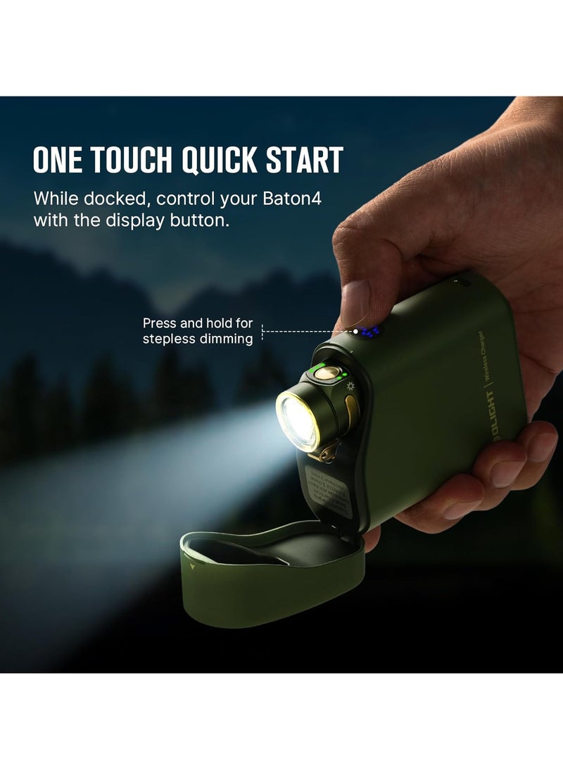 EDC Flashlight, Portable And Compact LED Flashlight, High Lumens Rechargeable Small Bright Flashlight, IPX8 Waterproof Torch For Camping Outdoors, (Green, Pack Of 2pcs)