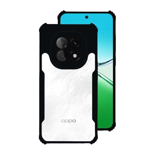 7-Seven 7SEVEN® Ipacky Back Cover for Oppo F29 Pro 5G Mobile Back Case Shock Proof Design Camera Edges Protection Crystal Clear Phone Case Precise Cutouts Matte Black Soft Bumper Phone Cover - Image 1