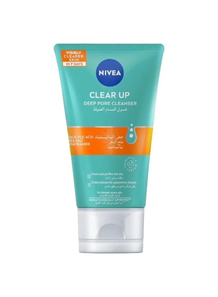 Clear Up Deep Pore Cleanser, 150ml