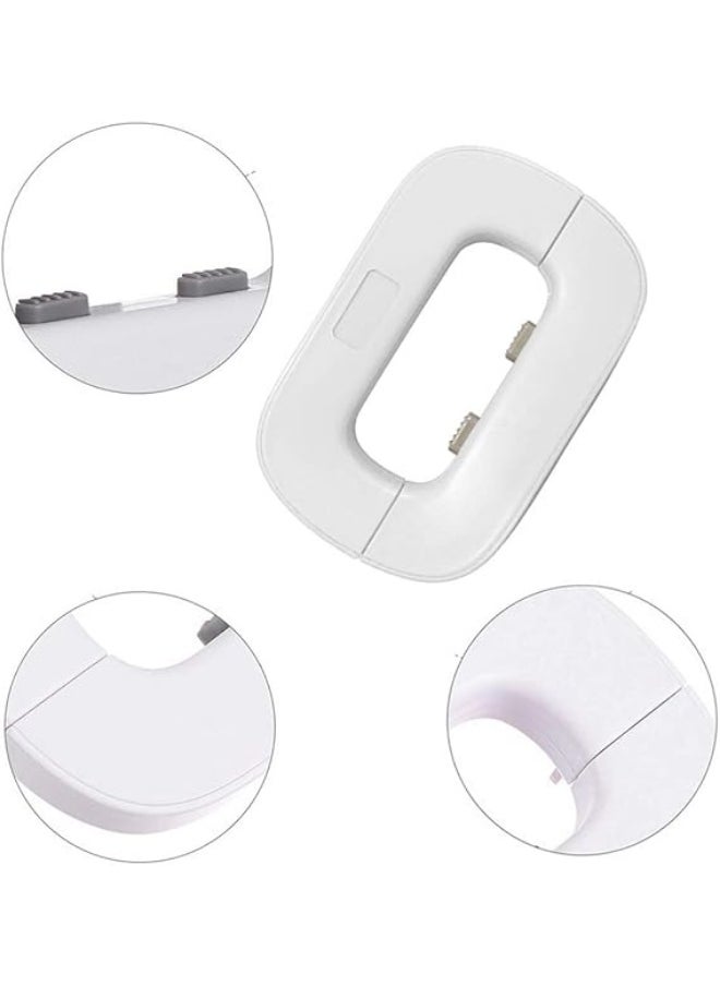 Generic Childproof Refrigerator Lock - Multi-color Lock Suitable for Refrigerator, Freezer and Cupboard Doors - Childproof Refrigerator Locks - Tight Refrigerator Security Lock to Prevent Child Tampering - Multifunctional Refrigerator Lock Used for Cupboard, Door, Drawer and Cabinet - Household Child Safety Refrigerator Locks for Freezer Door and Cupboard Protective with Strong Adhesive No Tools or Drilling Required - Refrigerator Door Lock to Prevent Child Opening - Easy to Use and Install Without Tools or Drilling with Adhesive - Upgraded Refrigerator Door Lock for Home, Refrigerator and Freezer - Child Safety Door Lock Easy to Install and Use  - Image 2