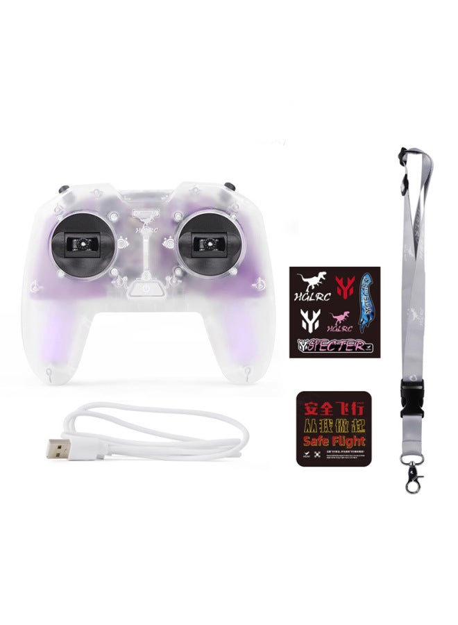 HGLRC Bone Dragon C1 Remote Control Crossing Machine Handle Remote Control ELRS2.4G Wireless Dongle Simulator-Colour:Remote Control + Lanyard-Specification:HGLRC - Image 3