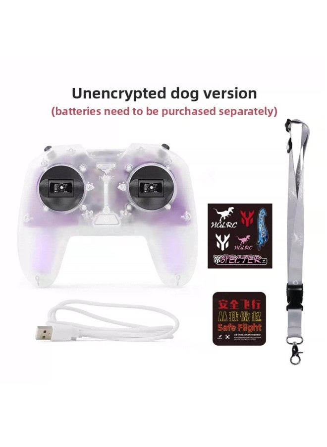HGLRC Bone Dragon C1 Remote Control Crossing Machine Handle Remote Control ELRS2.4G Wireless Dongle Simulator-Colour:Remote Control + Lanyard-Specification:HGLRC - Image 1