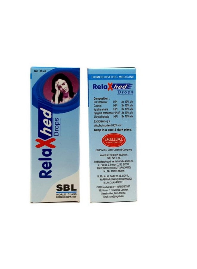 SBL's RelaXhed Drops - 30 ML |Pack Of 3|