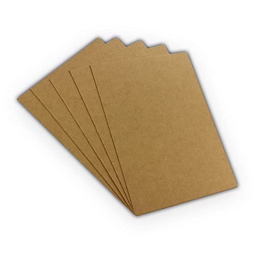 EcoSwift 50 EcoSwift 5x7 Chipboard Cardboard Craft Scrapbook Material Scrapbooking Packaging Sheets Shipping Pads Inserts 5 inch x 7 inch Chip Board - Image 3