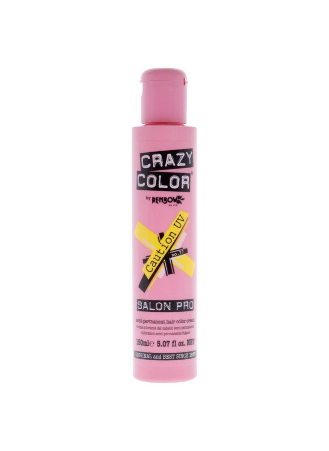 Crazy Color Crazy Color Crazy Color Salon Pro Semi Permanent Hair Color - 77 Caution Hair Color Women 5.07 oz  - Image 1