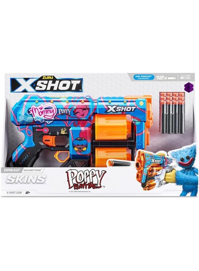 ZURU X-Shot Skins Dread Poppy Playtime (12Darts) - Image 3