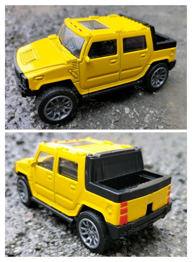 روحاني سيارة نموذجية مصبوبة من المعدن من إنتاج شركة روحاني موديل وورلد، تعمل بخاصية السحب للخلف | سيارة سباق مصبوبة من المعدن (الحجم - 1:36) أصفر - Image 1