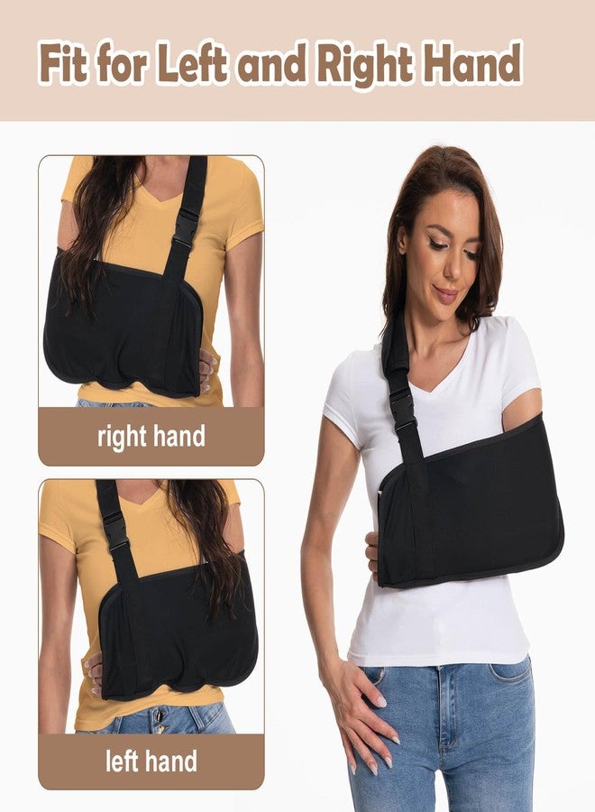 Ledhlth Breathable Arm Sling for Shoulder, Elbow, Wrist, Rotator Cuff Injury, Arm Brace Support for Men and Women, One Size Fits Most - Image 3