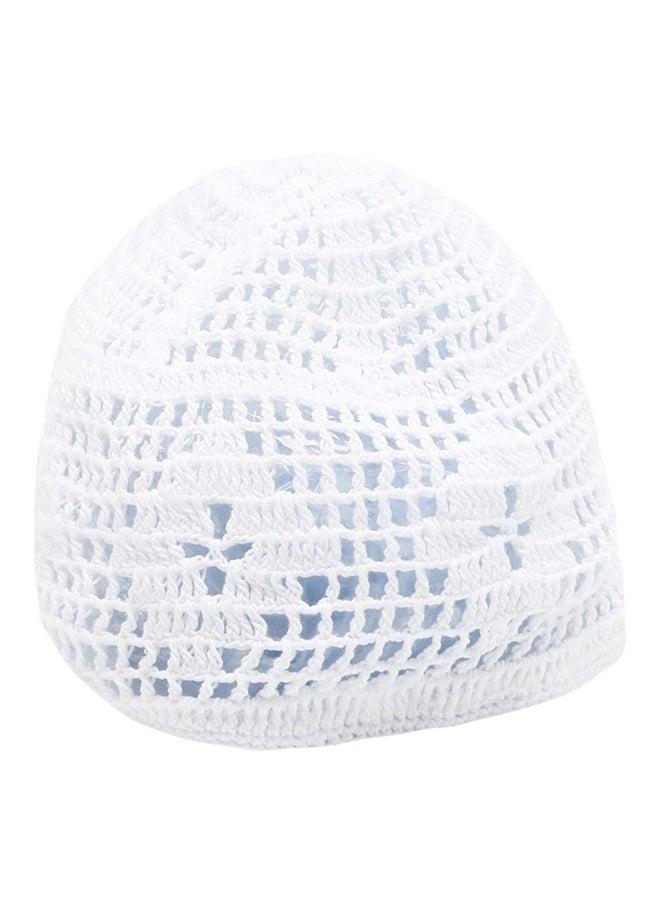 AL Shamokh White Casual Shawl Cap 6 Pieces  - Image 2