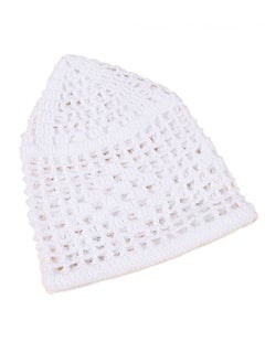 AL Shamokh White Casual Shawl Cap 6 Pieces  - Image 4
