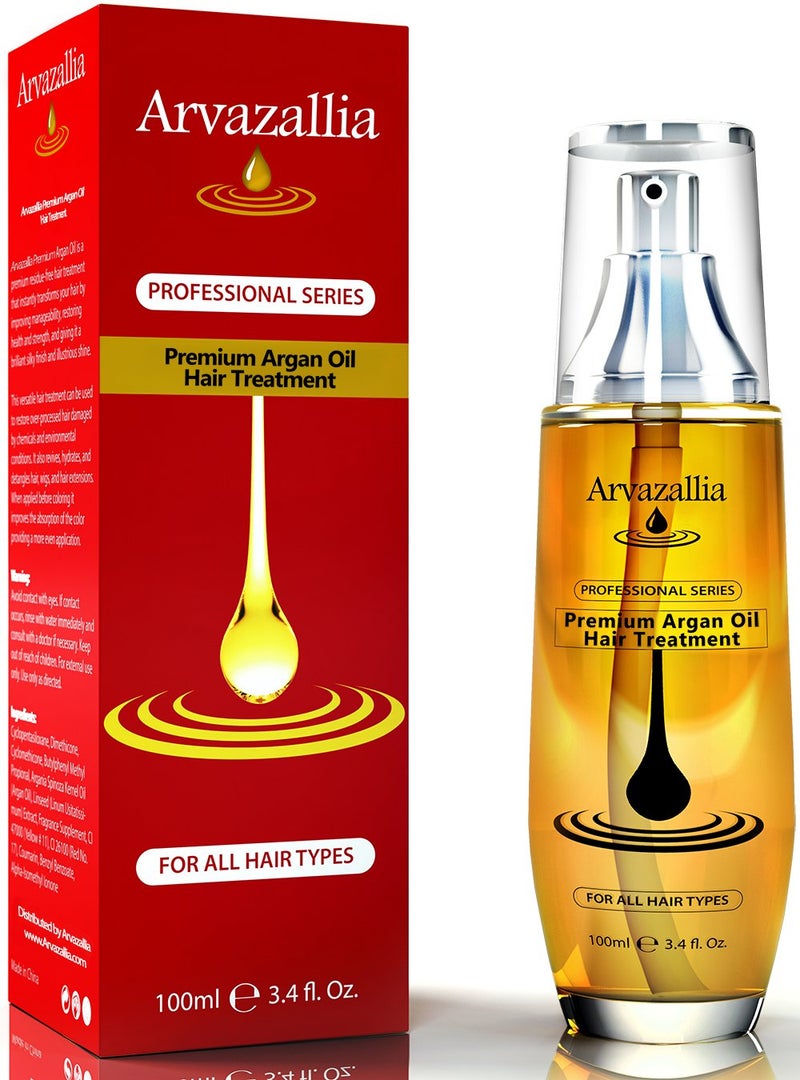 Arvazallia Argan Oil for Hair Treatment Leave in Treatment & Conditioner - Image 1